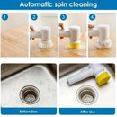 SpinMagic — Escova Elétrica Giratória de Limpeza Sem Fio