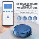 SmartClean Max 2000 – Robô Aspirador Inteligente com Controle por App e Alto Poder de Sucção