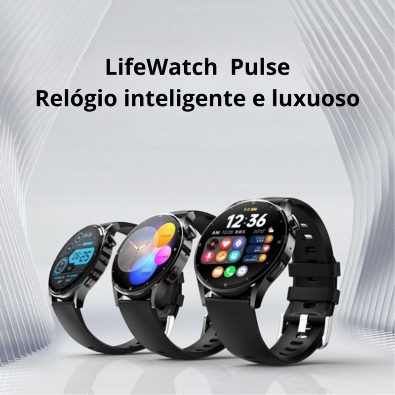 LifeWatch Pulse - O SmartWatch que cuida da sua saúde
