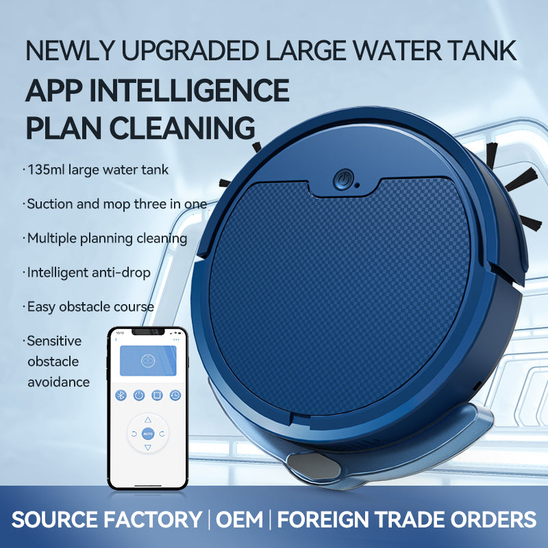 SmartClean Max 2000 – Robô Aspirador Inteligente com Controle por App e Alto Poder de Sucção