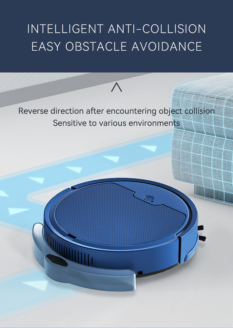 SmartClean Max 2000 – Robô Aspirador Inteligente com Controle por App e Alto Poder de Sucção