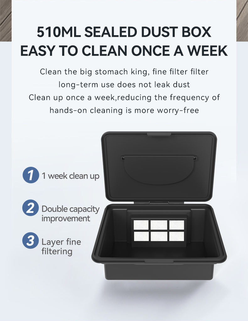 SmartClean Max 2000 – Robô Aspirador Inteligente com Controle por App e Alto Poder de Sucção