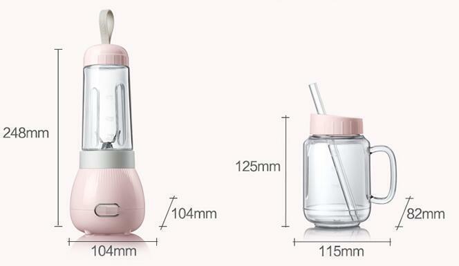 BlendGo Turbo – Mini Liquidificador Portátil Bivolt 350ml