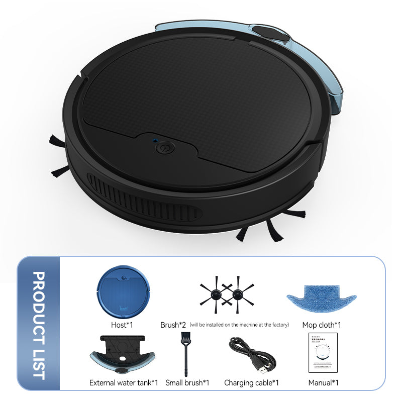 SmartClean Max 2000 – Robô Aspirador Inteligente com Controle por App e Alto Poder de Sucção
