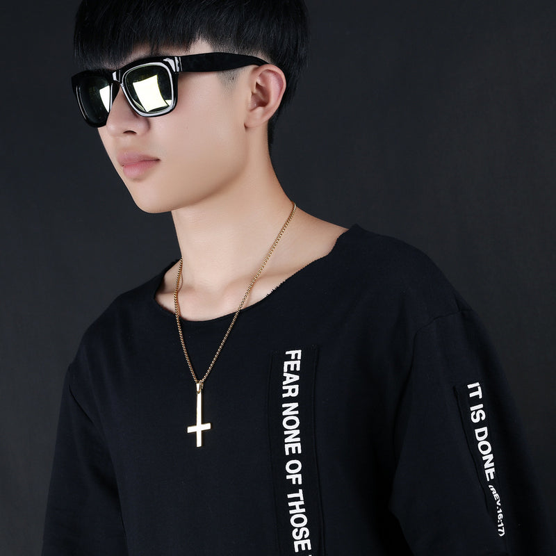 Corrente Masculina - Max NK Chain Cruz