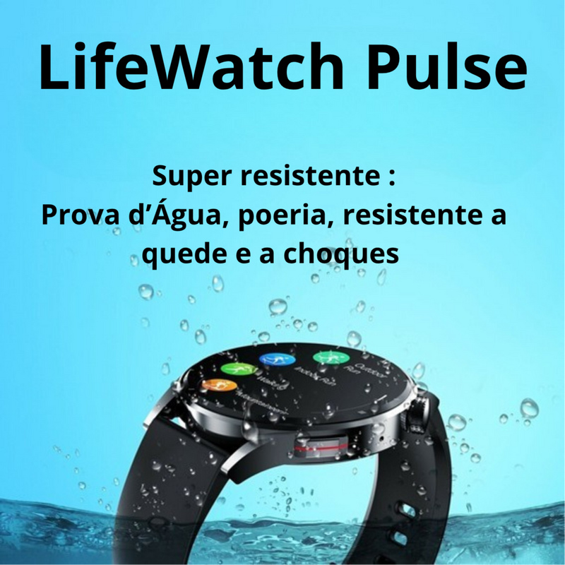 LifeWatch Pulse - O SmartWatch que cuida da sua saúde