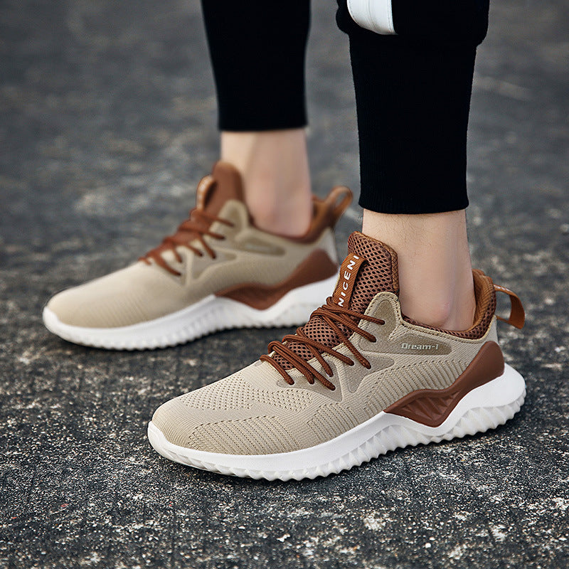 Tênis breathable running shoes