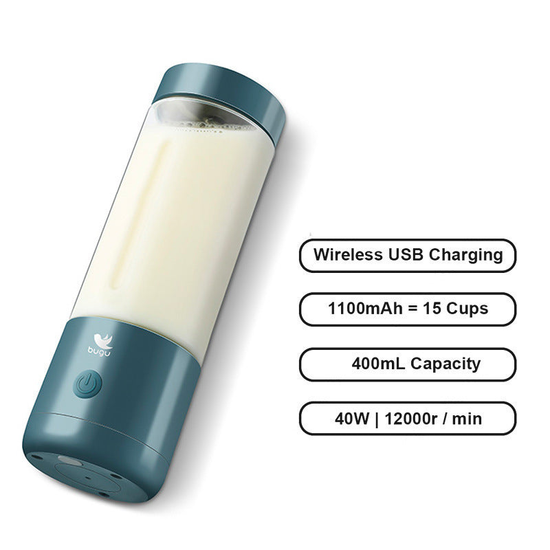 BlendGo Turbo – Mini Liquidificador Portátil Bivolt 350ml